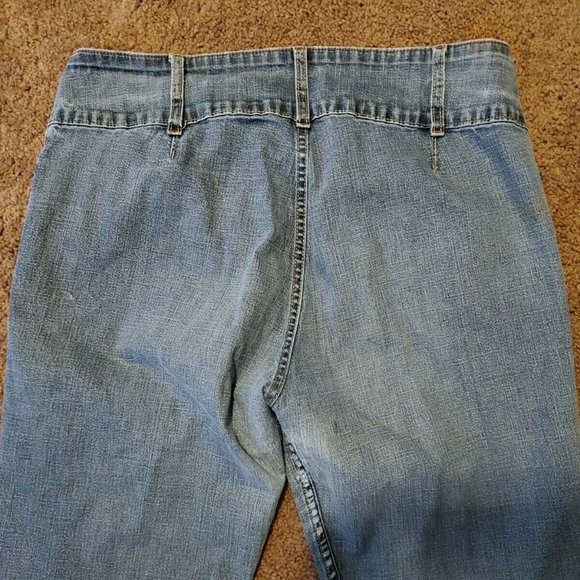 Levi's Strauss Signature Jeans Misses Size 14 Womens Light Blue - Picture 7 of 9